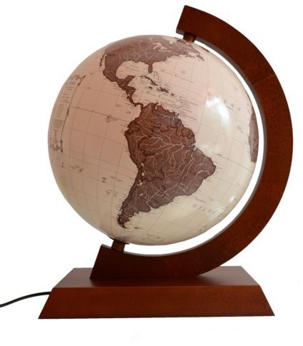 Zachem Globus antyczny 32 cm podświetlany