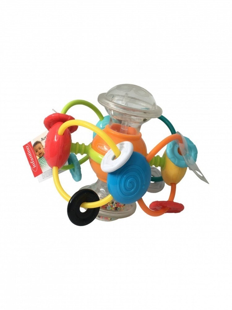 B-Kids Infantino Grzechotka giętkie orbity
