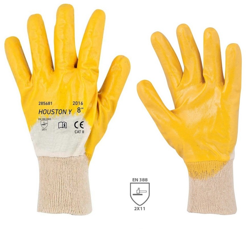 Ardon Houston Rękawice Robocze Manualne Nitryl r.8