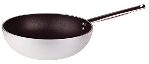 Pentole Agnelli pentole agnelli alsa2111ws28 linia aluminium 5 MM dno Platinum gotowania z składane, 28 cm ALSA2111WS28