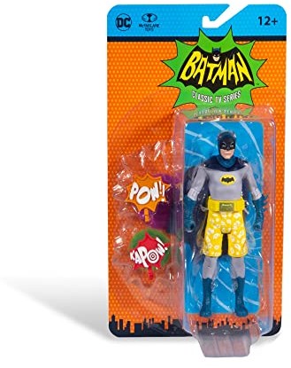 Mcfarlane DC Retro Figurka Batman 66 Batman Szorty Kąpielowe 15 cm, Wielokolorowa, 15042 15042