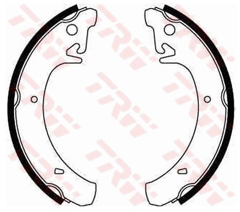 TRW Zestaw szczęk hamulcowych GS8210