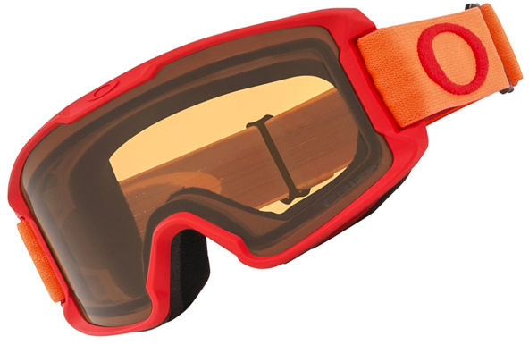 Oakley Line Miner Red Neon Org w/Prizm Rose GBL okulary dla dzieci na snowboardzie 89838792