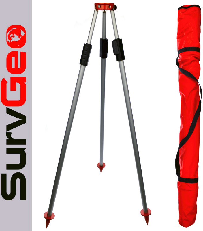 SurvGeo Tripod Stojak do tyczki z regulacją wysokości 1009814