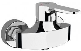 Bruckner SIEGER bateria prysznicowa ścienna rozstaw 100 mm chrom 914.100.1