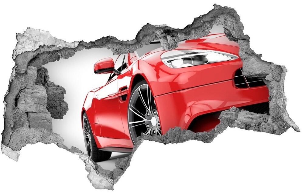 Wallmuralia.pl Foto zdjęcie dziura na ścianę Sportowy samochód