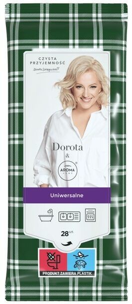 AROMA Home&Dorota Chusteczki UNIWERSALNE 28szt. TH-009403