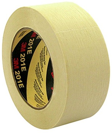 3M 3 m  malarską taśmy klejącej 201e, 24 MM X 50 m, 0,135 MM, beżowy (9 Pack) 2012450