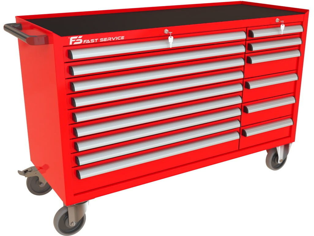 Fastservice Wózek warsztatowy MEGA z 15 szufladami PM-211-14 PM-211-14