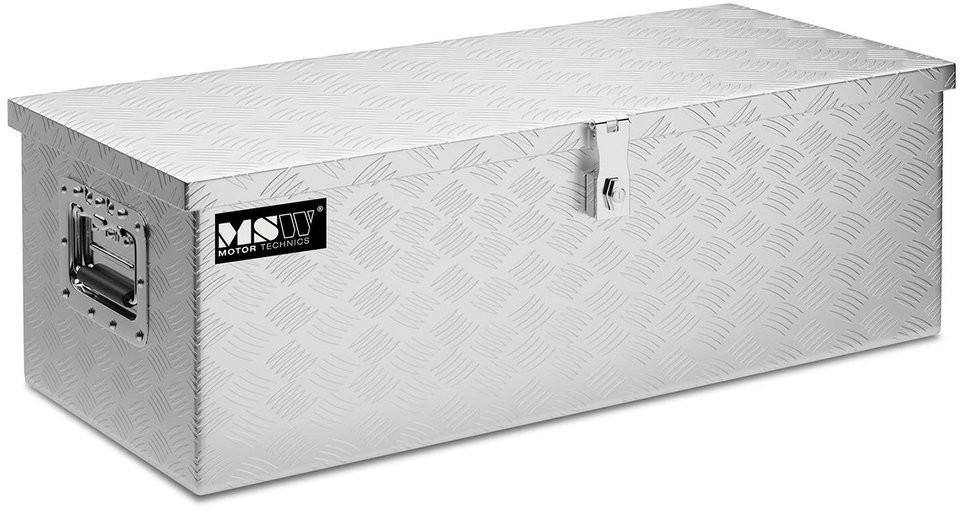456 MSW Motor Technics 45674785 Skrzynka narzędziowa MSW aluminium 48 l wymiary 76 x 35 x 25,5 cm) 74785-uniw