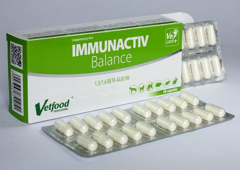Vetfood Immunactiv Balance blister 120 caps