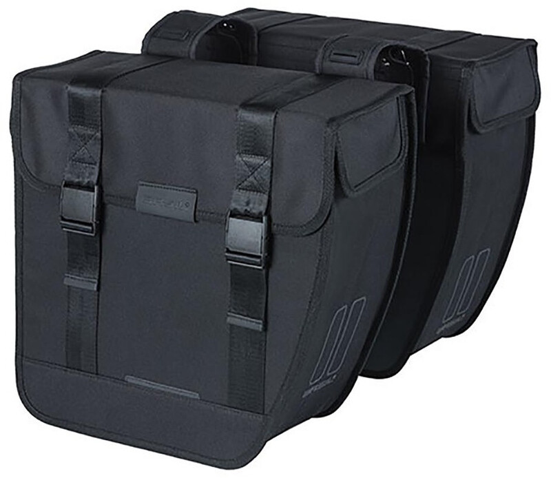Basil Tour XL Double Pannier Bag 35l, czarny 2022 Sakwy 18196