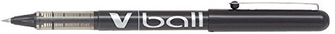 Pilot Pen Pilot VB5 czarna koronka do pisania rollerball Pen 0,5 MM 0,3 MM szerokość linii 12 sztuki BL-VB5-B