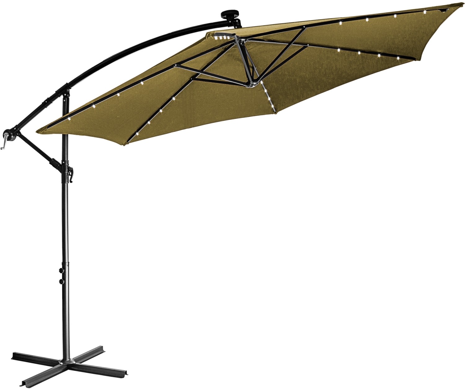 STILISTA PARASOL OGRODOWY LED NA WYSIĘGNIKU 3,5 M TARAS 30040047