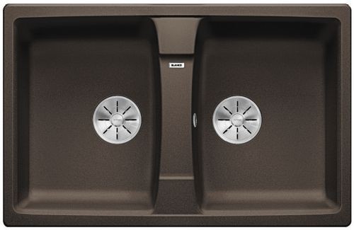 Blanco LEXA 8 Silgranit PuraDur Kawowy odwracalny InFino 524969