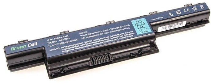 Green Cell Bateria akumulator do laptopa Acer Aspire 5733 5742G 5750 5750G AS10D31 AS10D41 AS10D51 AS10D61 AS10D71 AS10D75 11.1V 12 cell