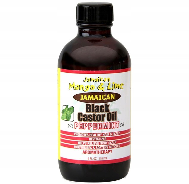 Black Jamaican Mango Lime Castor Oil Peppermint