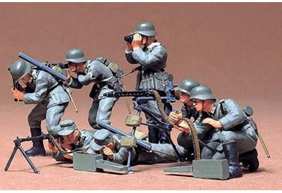 TAMIYA German Machine Gun Troops 35038