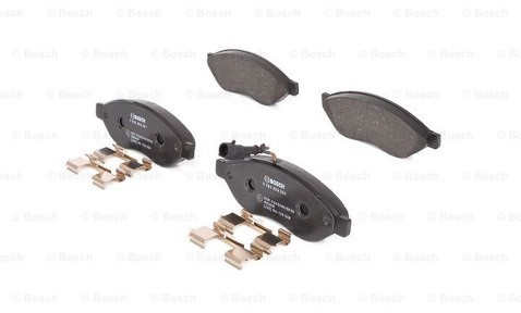 Bosch Zestaw klocków hamulcowych, hamulce tarczowe 0 986 494 591