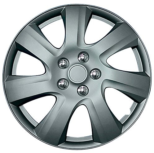 Autostyle Samochód Style PP 1214 MG zestaw ozdobne kołpaki na koła Carolina 14-cali, matowa, Gunmetal KT1021-14MGM