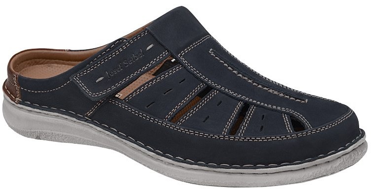 Josef Seibel Klapki 43676 21 526 Anvers 76 K Indigo-Kombi Granatowe XXL 21017