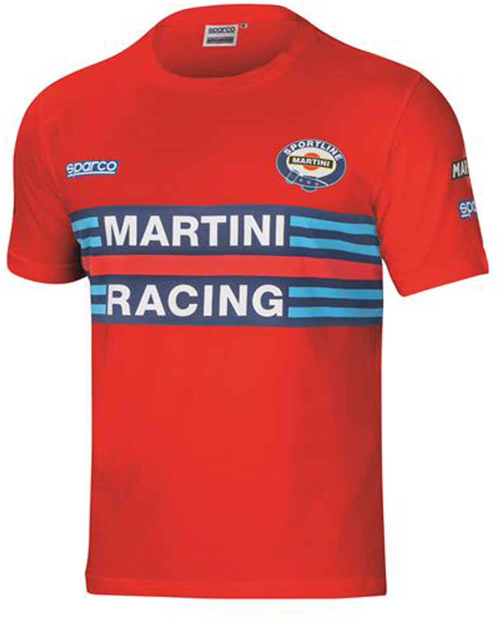 Sparco Koszulka t-shirt męska Martini Racing red 01274MRRS1S
