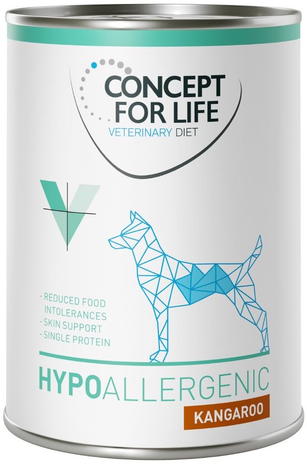 Concept for Life Veterinary Diet Hypoallergenic kangur 24 x 400 g