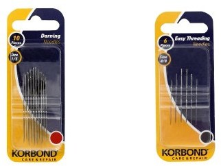 Korbond korbond igła zestaw do korkiem i łatwego nawlekania 108096