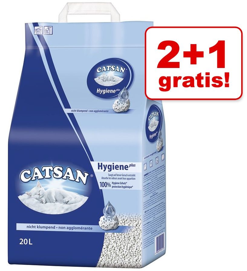 Catsan żwirek higieniczny - 2 x 18 l