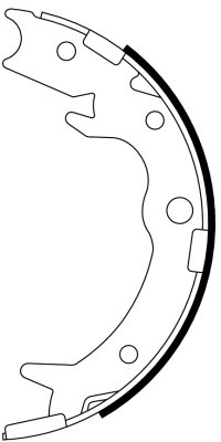 TEXTAR Zesatw szczęk hamulcowych, hamulec postojowy 91062800