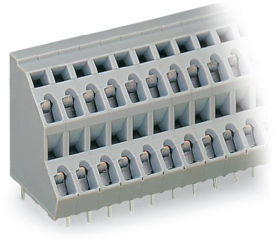 Wago Terminal dwupoziomowy 2.50 mm Ilość PIN 24 736-212 Kolor szary 28 szt 736-212