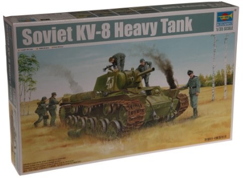 Trumpeter trumpeter 01565 zestaw do budowy modelu Soviet KV-8 Heavy Tank