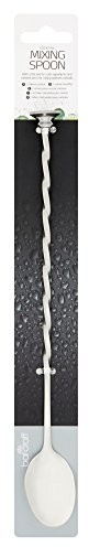 Kitchen Craft Luxe Lounge koktajl, łyżeczki ze stali nierdzewnej, 28 cm BCLLMIXSP