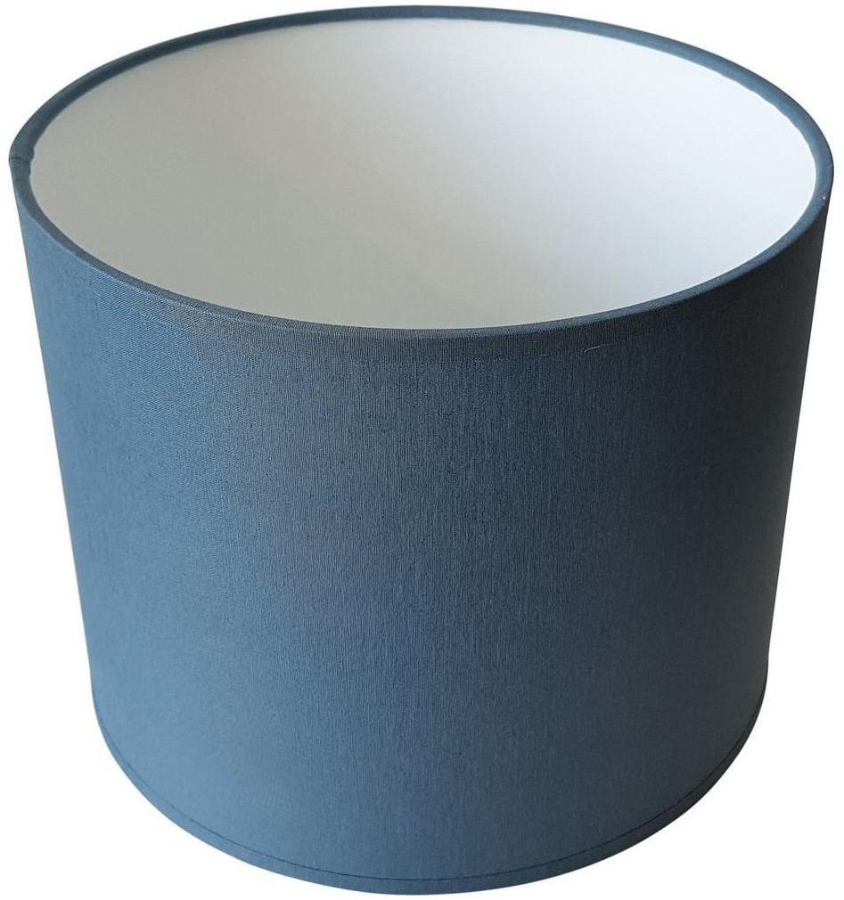 TK Lighting Abażur 9977 walec 30 x 20 cm tkanina niebieski E27
