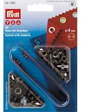 PRYM Oczka fi4mm St.złoto 50szt przyrząd PRYM 5008