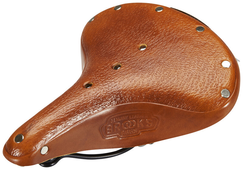 Brooks B66 S Unique Siodełko skórzane Kobiety, honey 2021 Siodełka trekkingowe i ATB 80480212