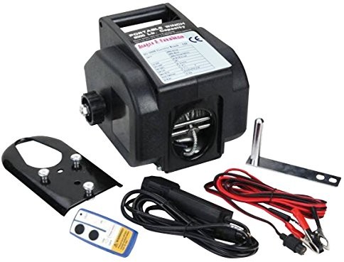 Berger & Schröter Berger + schröter 31806 wyciągarka radiowy z rolką zwrotną, 12 V 31806