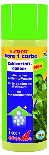 Sera nawóz sera 03341 Flore 1 carbo, system, które nieskomplikowany alternatywą dla emisji CO2, duengea świateł w wodzie, roślin w Aquarium, 250ml 3342