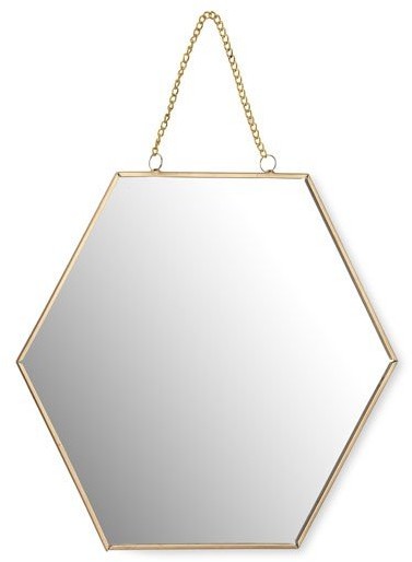 Lustro z uchwytem, 25x22 cm