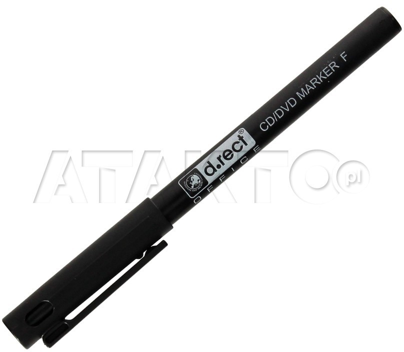 D RECT Marker CD/DVD 0.7mm czarny D'Rect LV3613