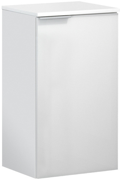 Fackelmann Szafka łazienkowa dolna, biała, 1-drzwiowa, 1 półka Kara 80917 / 80918