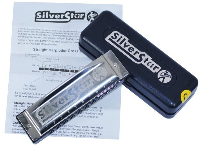 Hohner Harmonijka ustna Silver Star - tonacja E