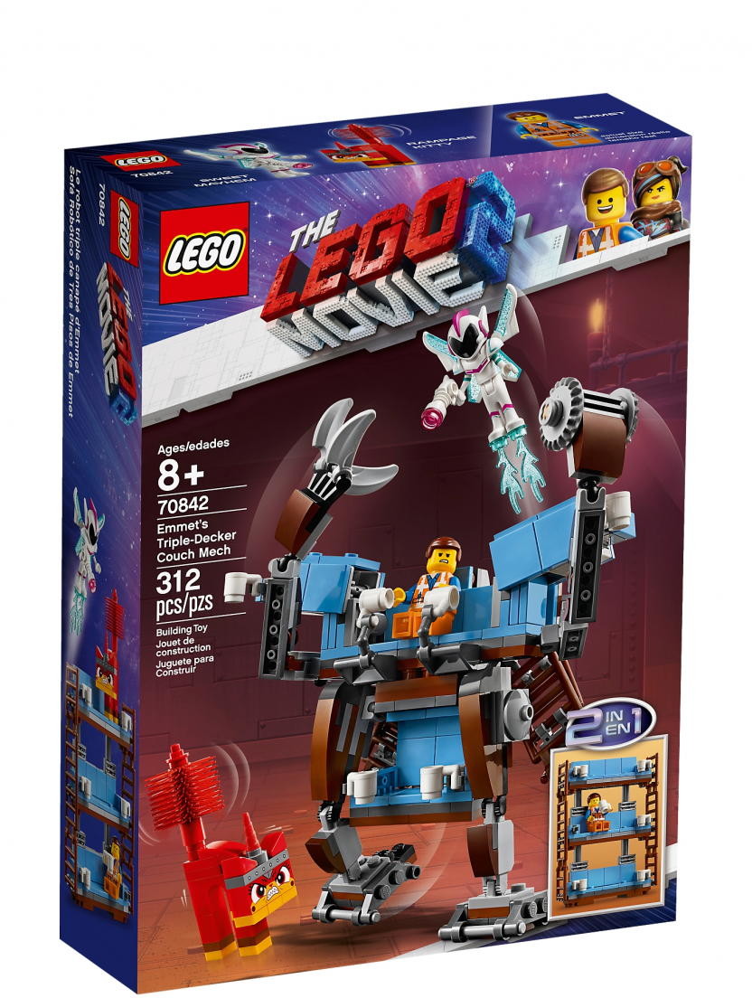 LEGO Movie 2 Mechaniczna kanapa Emmeta 70842