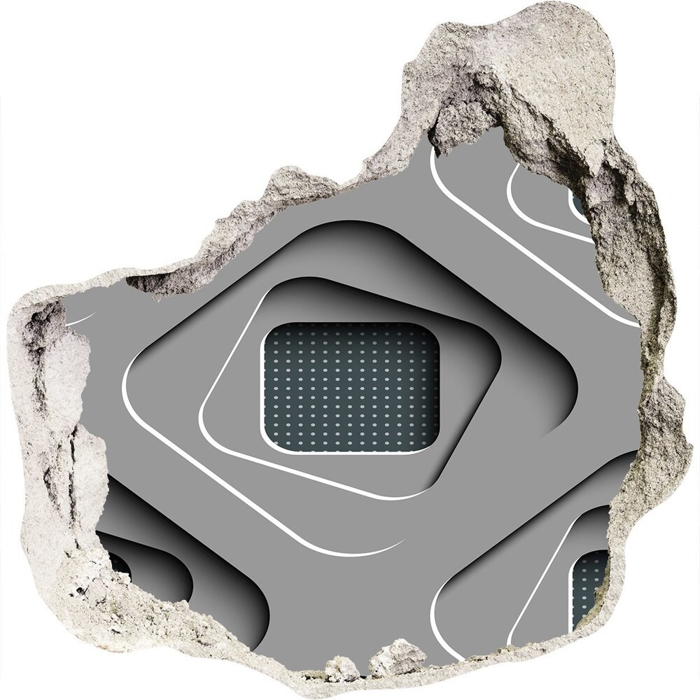 Wallmuralia.pl Dziura 3d fototapeta naklejka Abstrakcja 3D