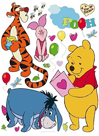 AG Design Naklejki na ścianę DK 1758 Disney Winnie the Pooh DK 1758