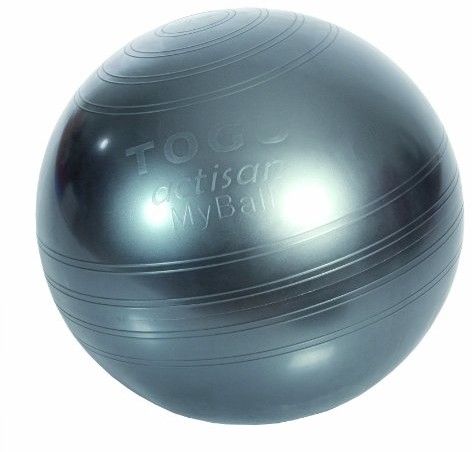 TOGU piłka gimnastyczna myball 55 z actisan, antracyt, 420430 TO-420430