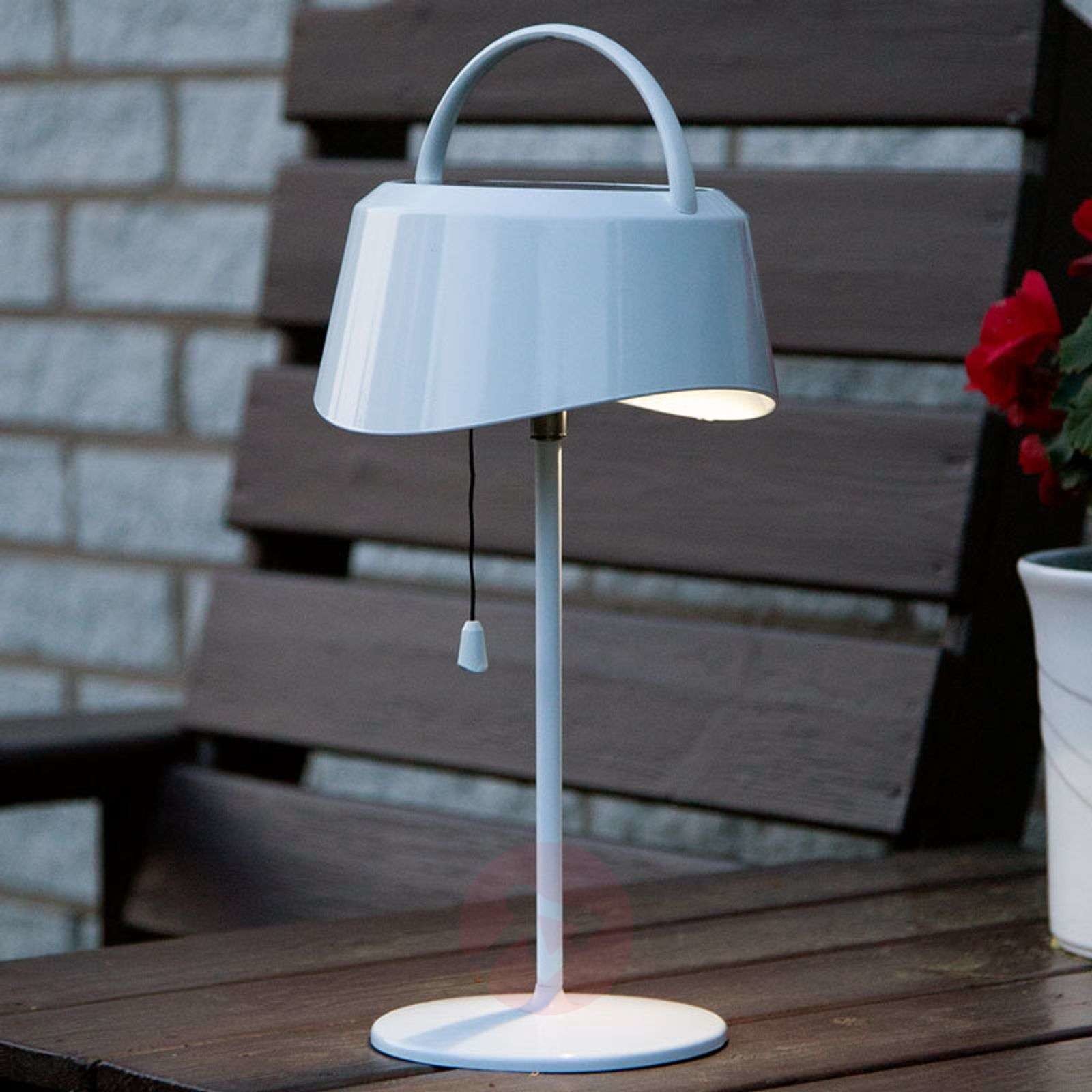 Best Season Solarbetriebene LED-Tischlampe Cervia - neigbar