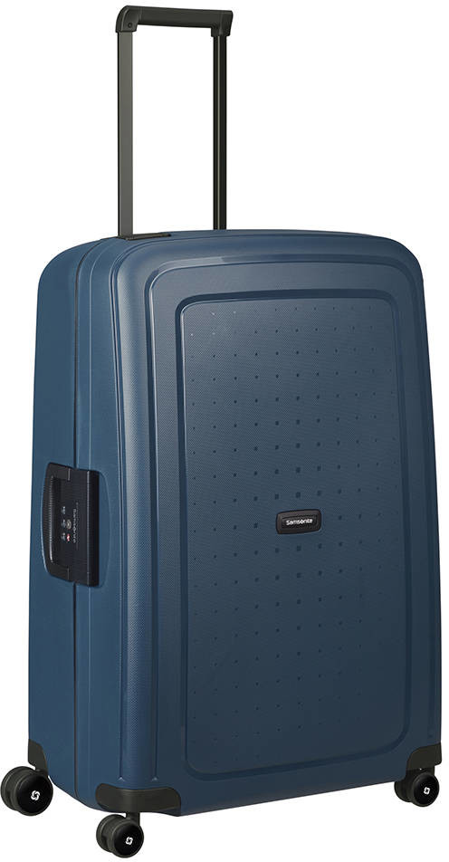 Samsonite Walizka duża S'Cure Eco - navy blue 128016-1598