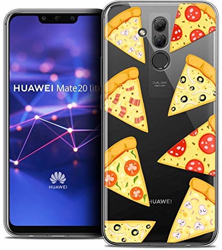 Caseink Etui ochronne do Huawei Mate 20 Lite, ultracienkie, Pizza CRYSPRNTFOODIEMATE20LITEPIZZA