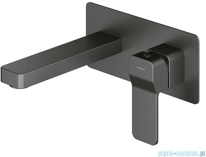 Omnires Slide bateria umywalkowa podtynkowa grafit SL7715GR